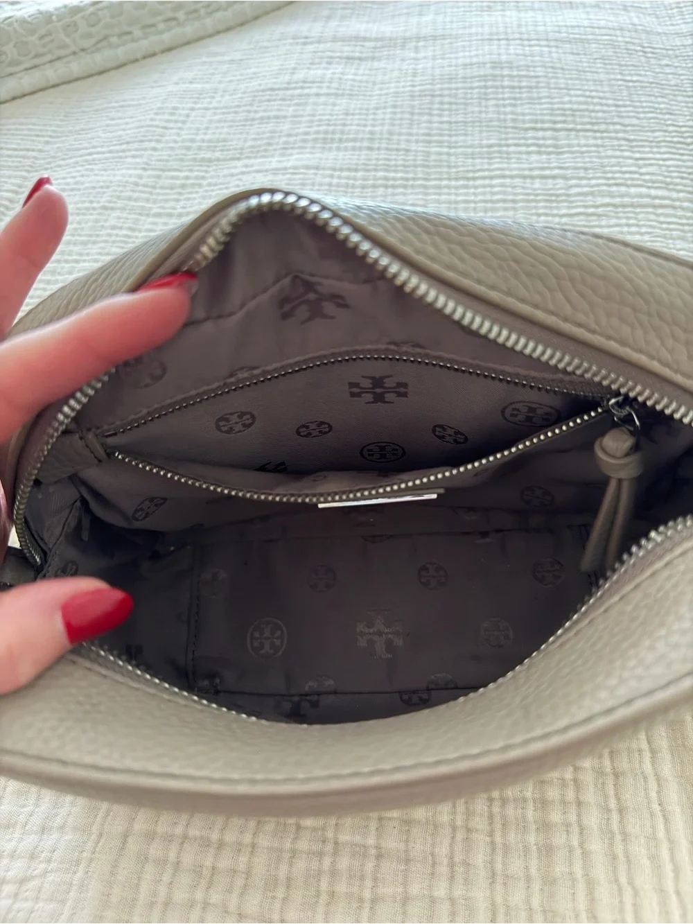 Tory Burch Pebbled Leather Bag